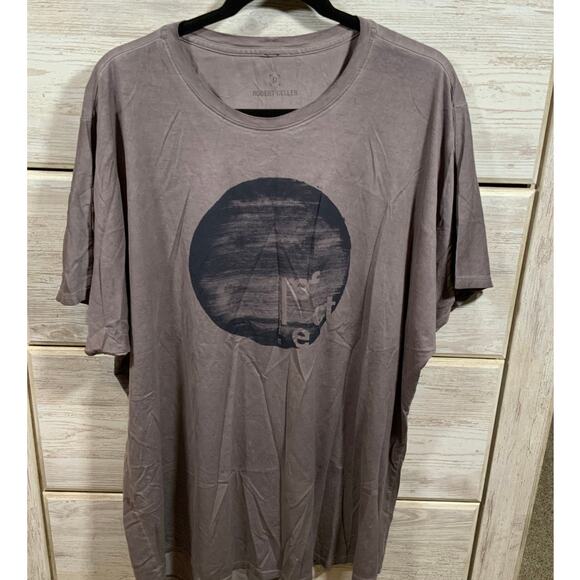 Lululemon Robert Geller Collab Distressed Tee - XL - Picture 1 of 4